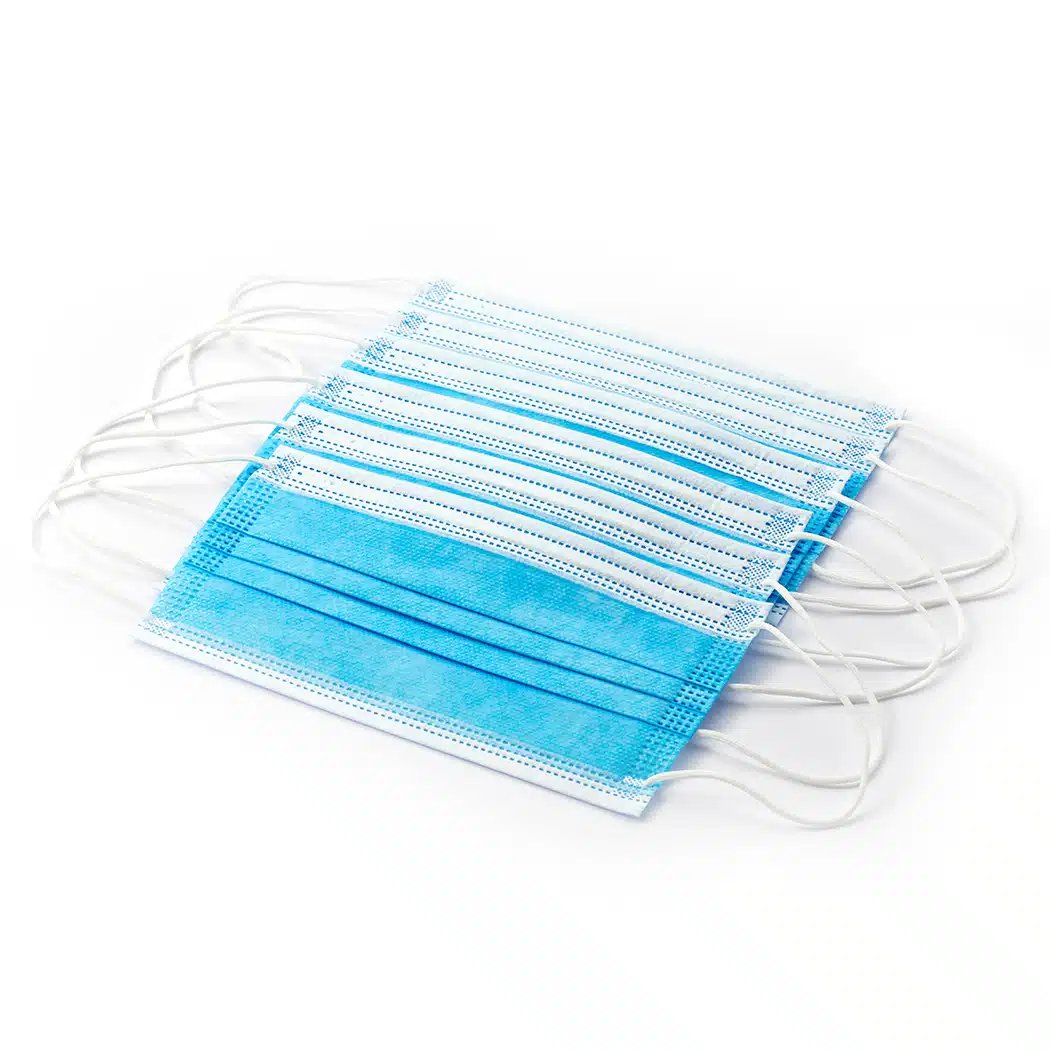 Disposable 3ply surgical face mask with earloop - 画像 (5)