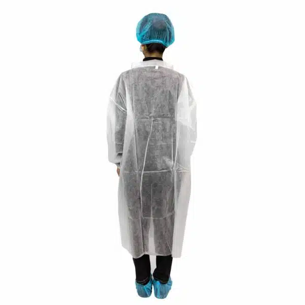 Disposable PP non woven lab coat – Image 3