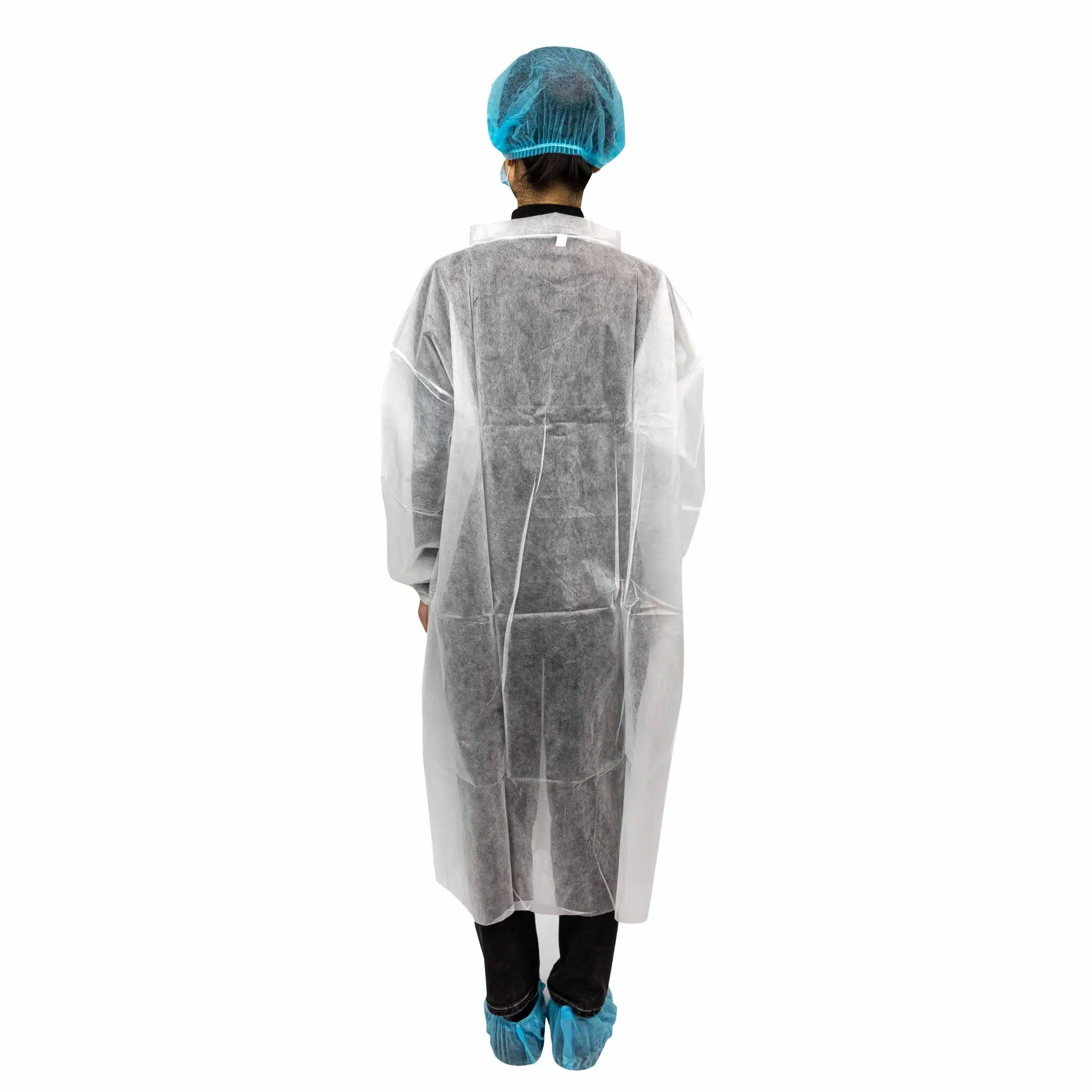 Disposable PP non woven lab coat - Image 3