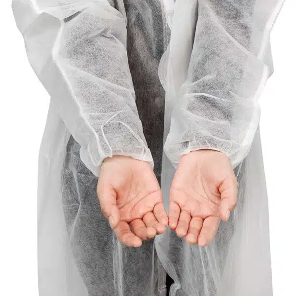 Disposable PP non woven lab coat – Image 5