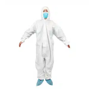 使い捨て微多孔質不織布カバーオール