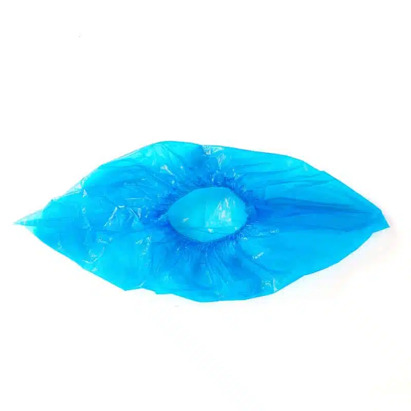 Disposable waterproof plastic shoe cover - Imagem 2