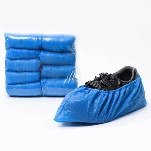 Disposable waterproof plastic shoe cover — изображение 4