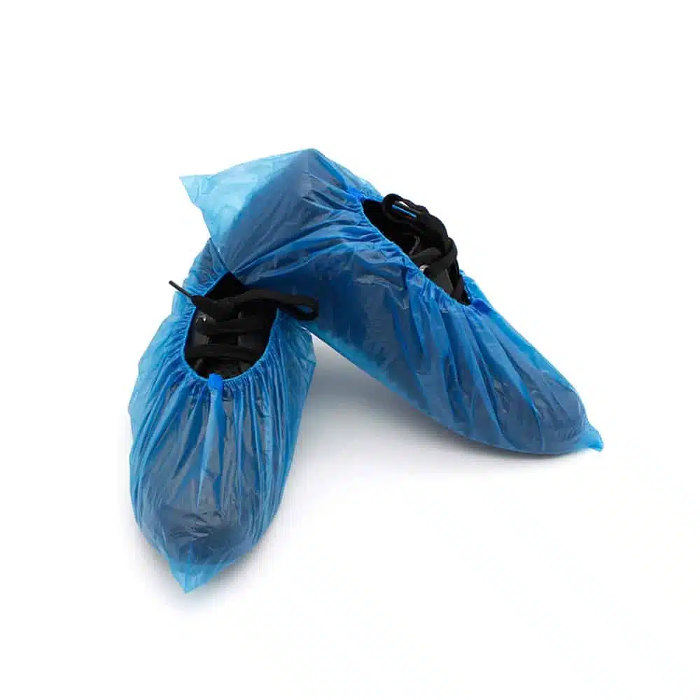 ⁦Disposable PE waterproof shoe cover⁩ - الصورة ⁦3⁩