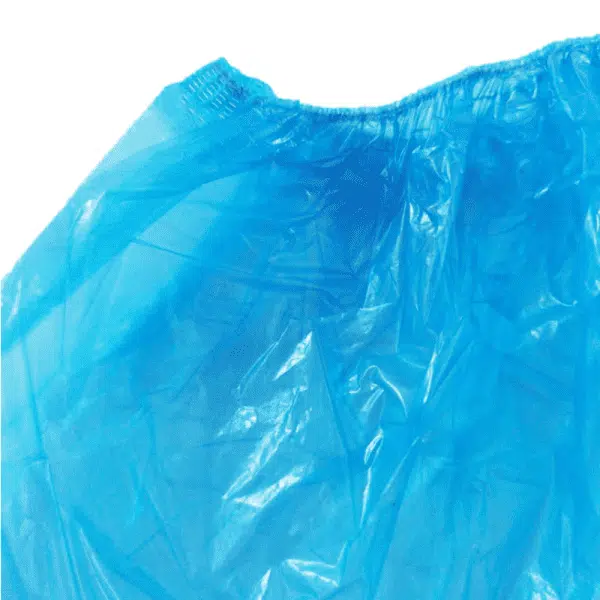 Disposable waterproof plastic shoe cover — изображение 3