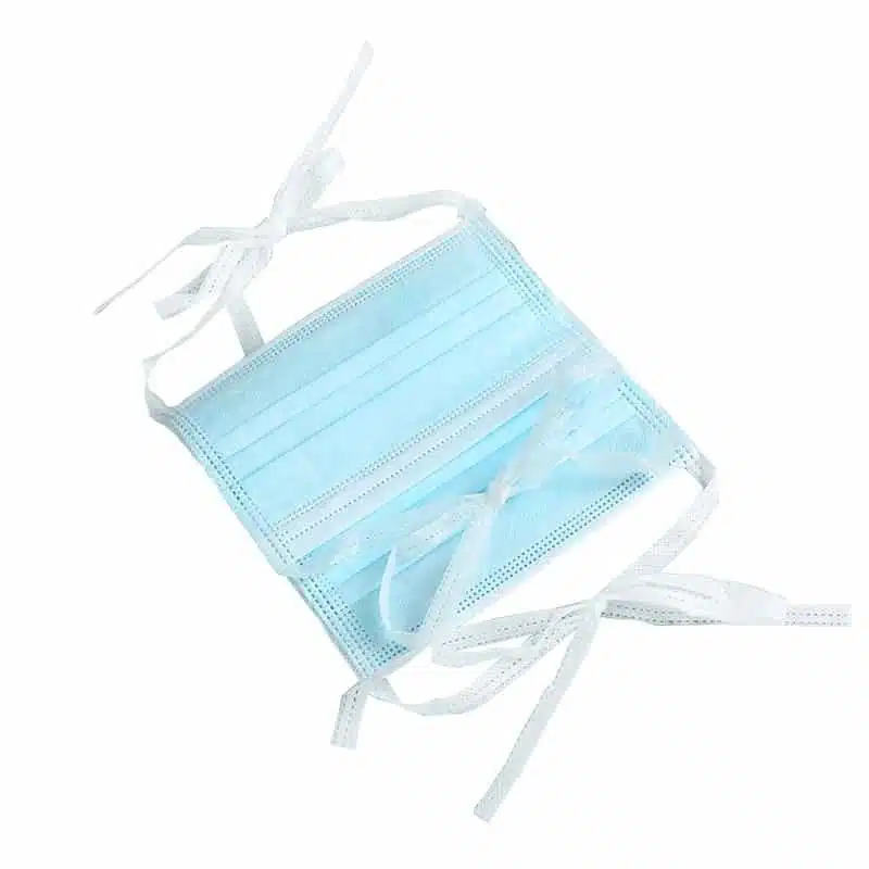 Non woven surgical mask with tie on - Image 2