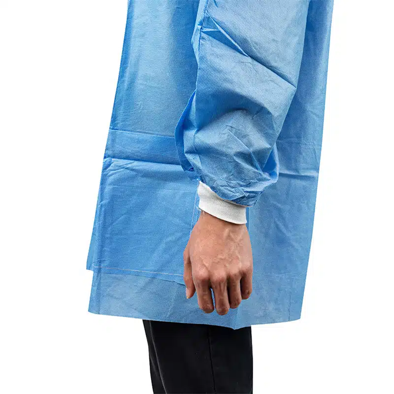 Disposable SMS non woven lab coat - Image 5