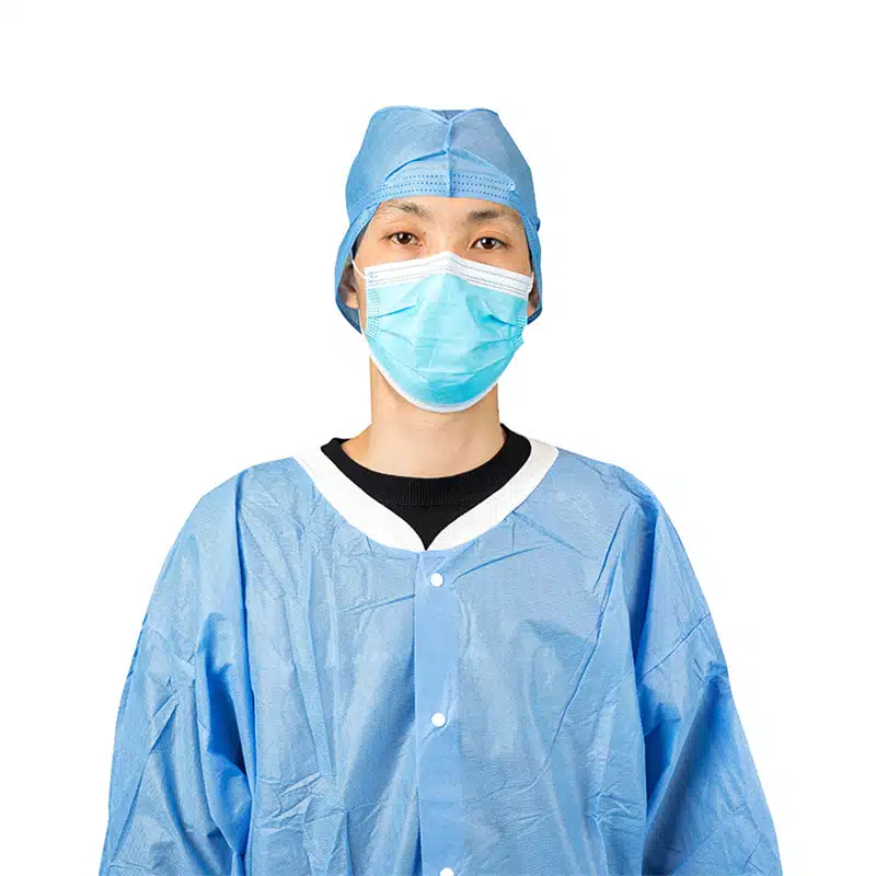 Disposable SMS non woven lab coat - Image 4