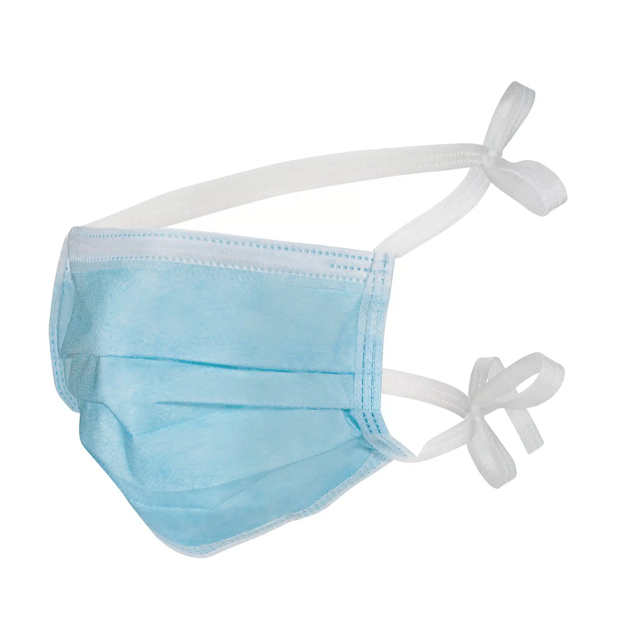 Non woven surgical mask with tie on