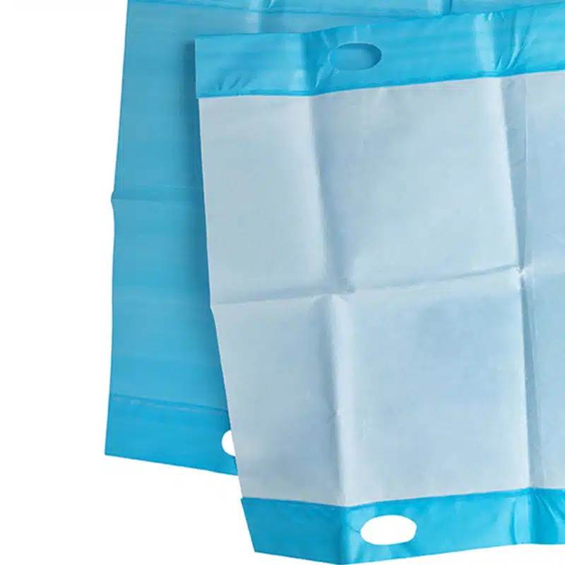 Disposable patient transfer slide sheet with handles – Image 4