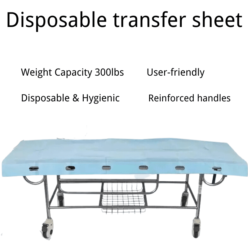 Disposable patient transfer slide sheet with handles - YouFu Medical