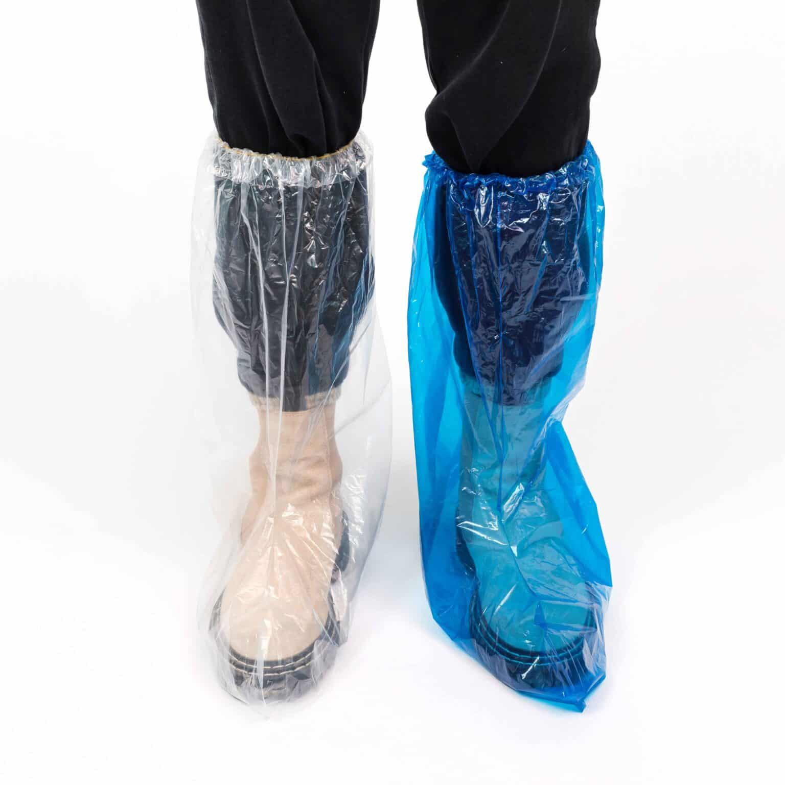 Boot Covers Disposable plastic waterproof boot cover