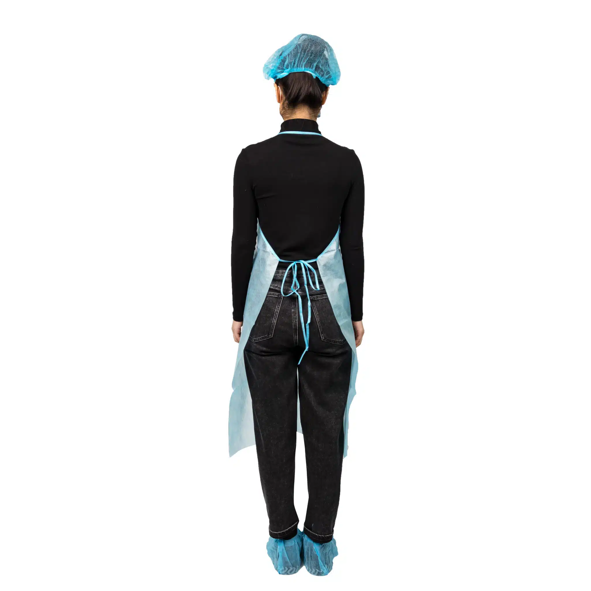 Disposable non woven with PE filmed Apron - รูปภาพ 4