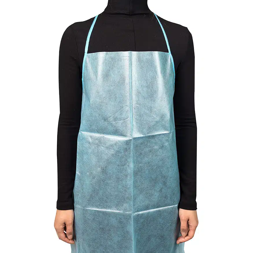 Disposable non woven with PE filmed Apron - รูปภาพ 5