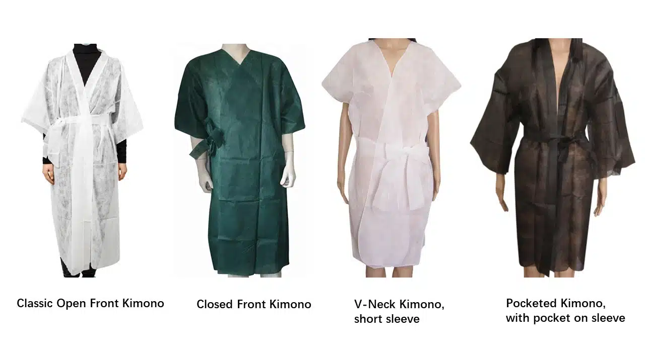 Disposable non woven kimono - 이미지 5
