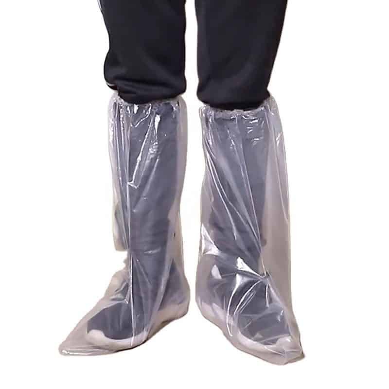 Boot Covers - Disposable plastic waterproof boot cover