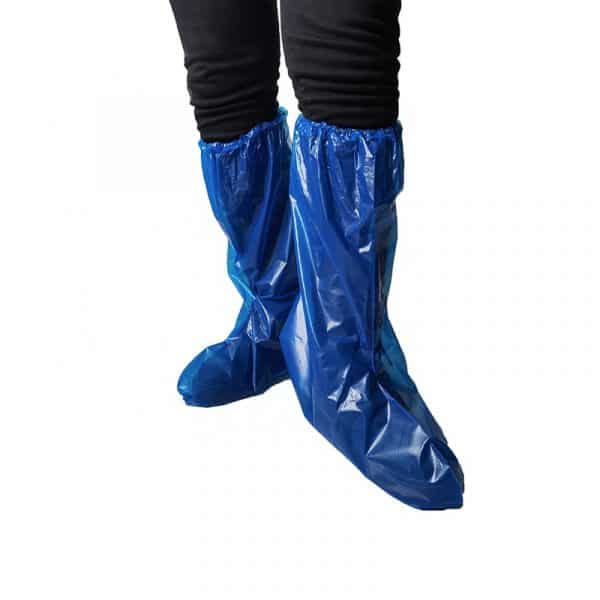 Boot Covers - Disposable plastic waterproof boot cover