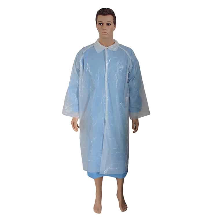 Disposable plastic/PE visitor Coat YouFu Medical