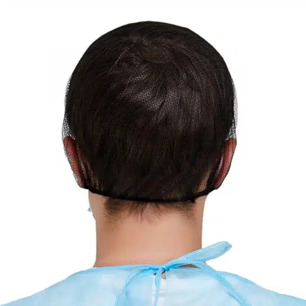 ⁦Disposable nylon hairnet⁩ - الصورة ⁦2⁩