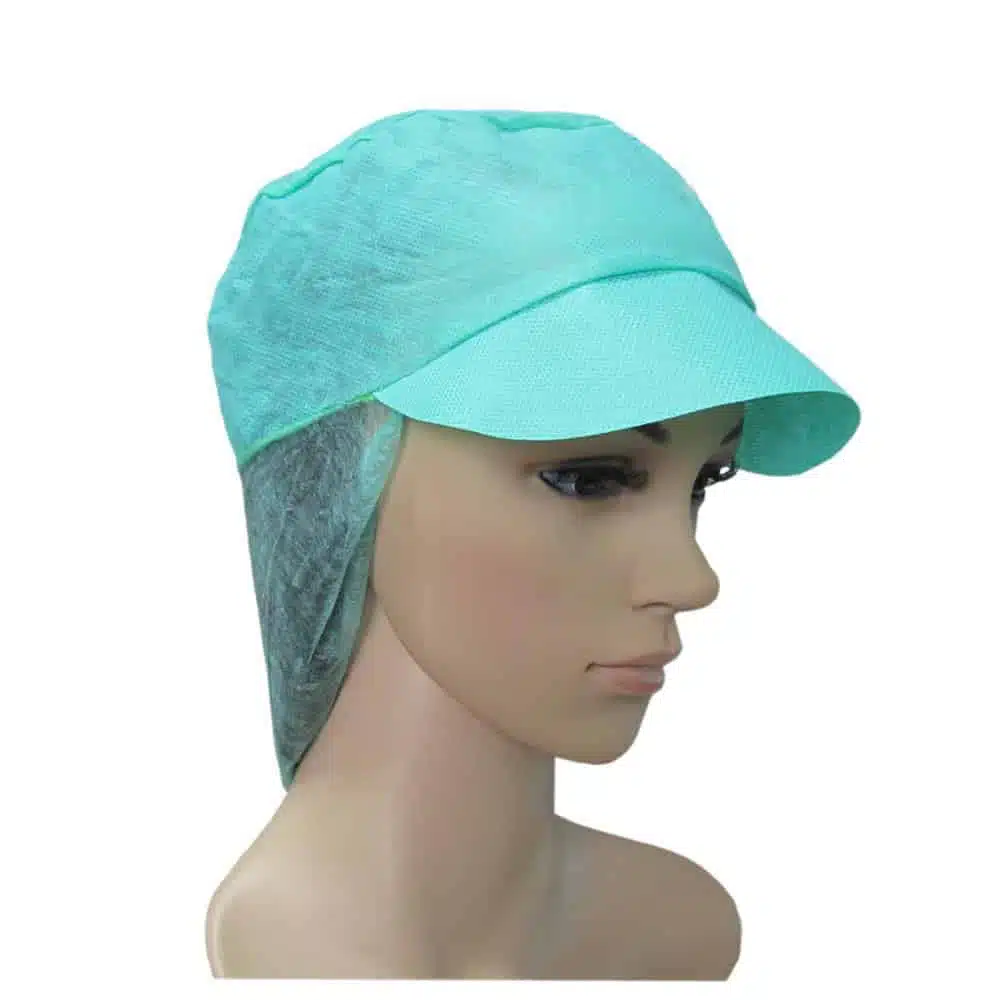 Disposable non woven snood cap – Image 3