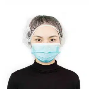 Gorro de ducha desechable de plástico impermeable