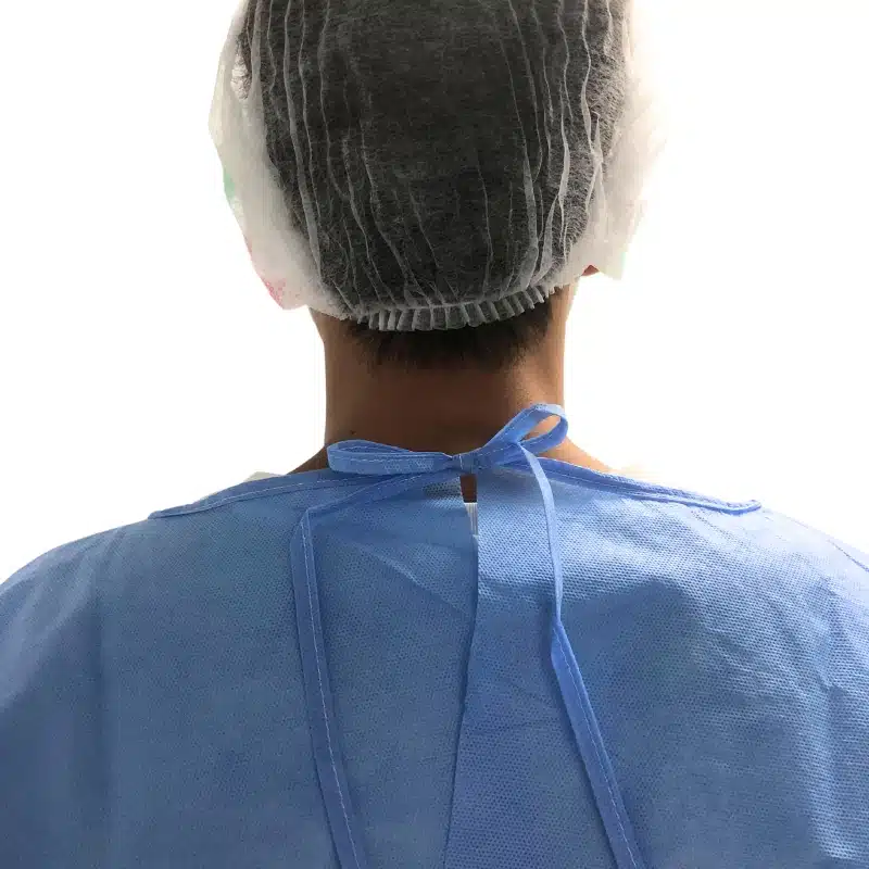 AAMI level 3 non woven SMMS gown - Imagem 4