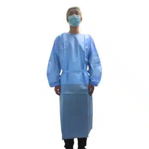 AAMI 레벨 3 부직포 SMMS 가운