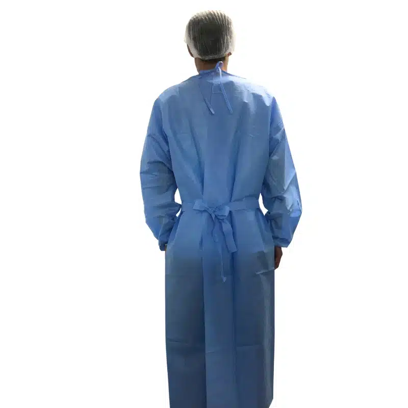 AAMI level 3 non woven SMMS gown - Imagem 3