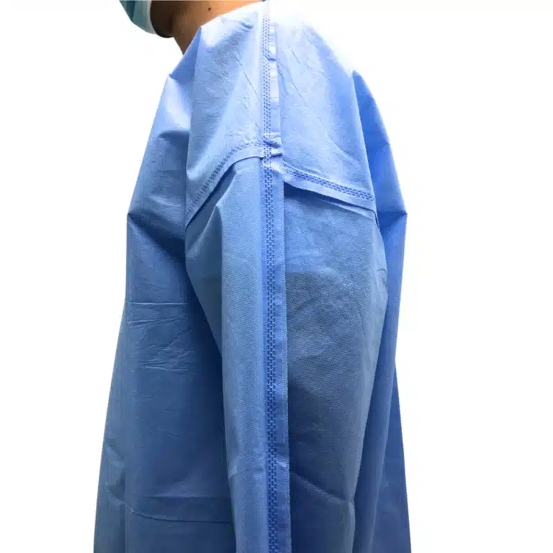 AAMI level 3 non woven SMMS gown - Imagem 6