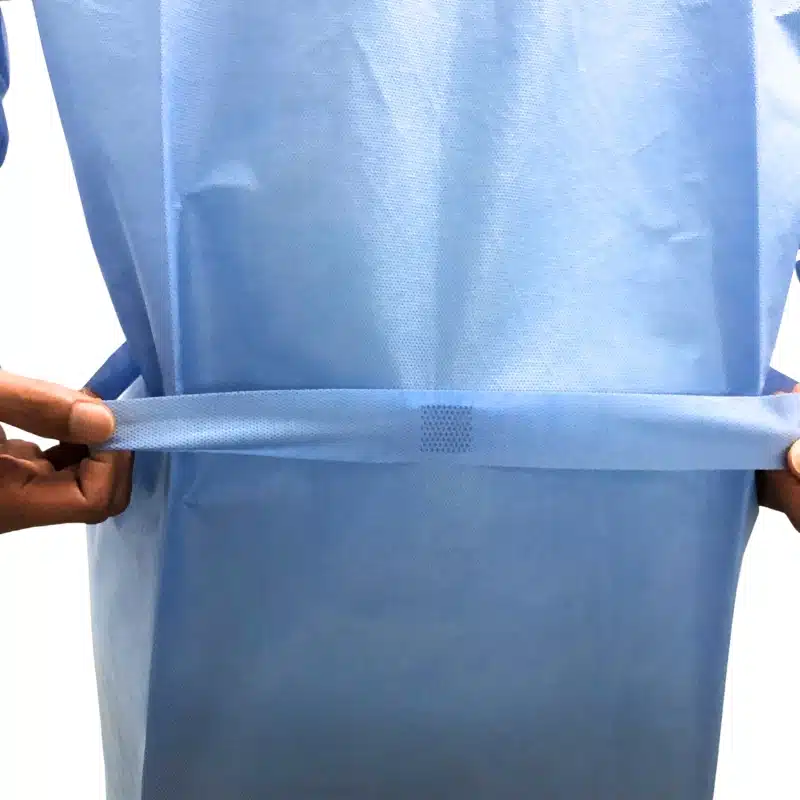 AAMI level 3 non woven SMMS gown - Imagem 5