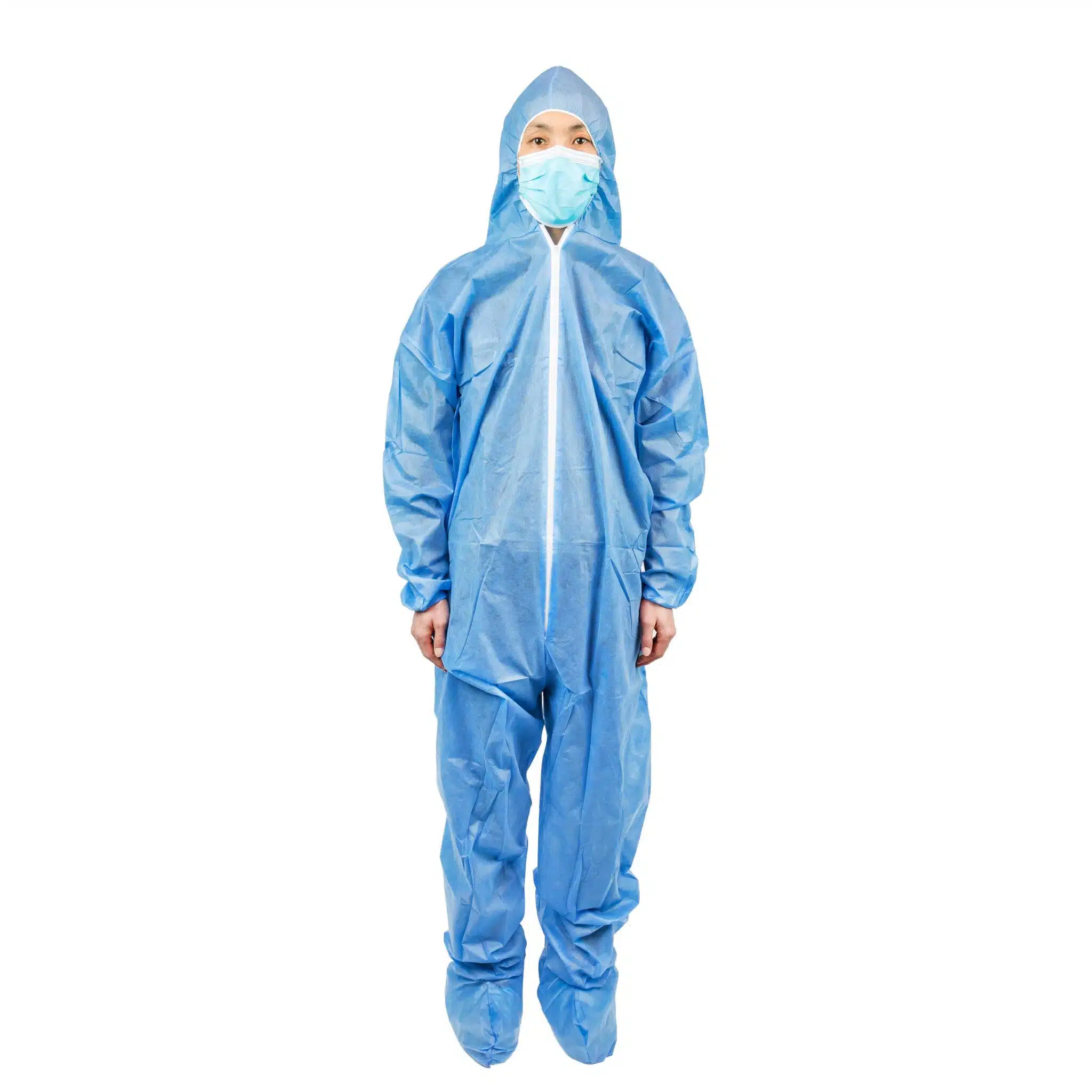 Disposable SMS non woven protective coverall - Image 4