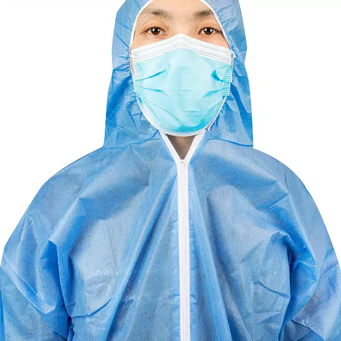 Disposable SMS non woven protective coverall - Image 6