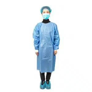 AAMI 레벨 2 부직포 SMS 격리 가운