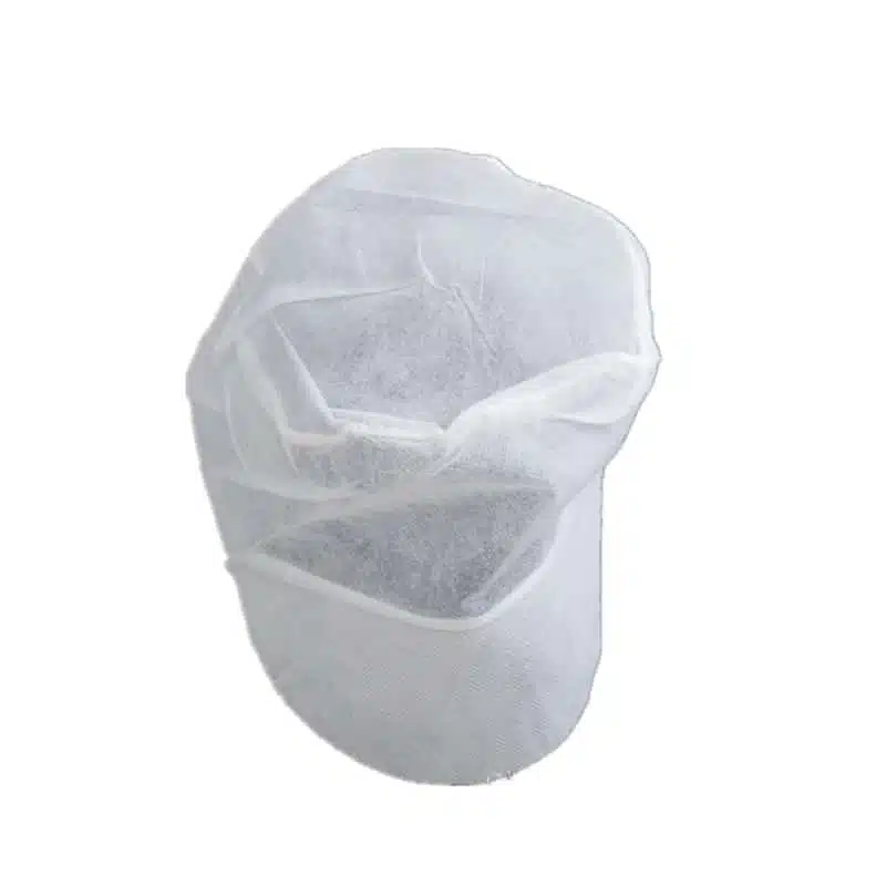 Disposable non woven work cap with peak for male