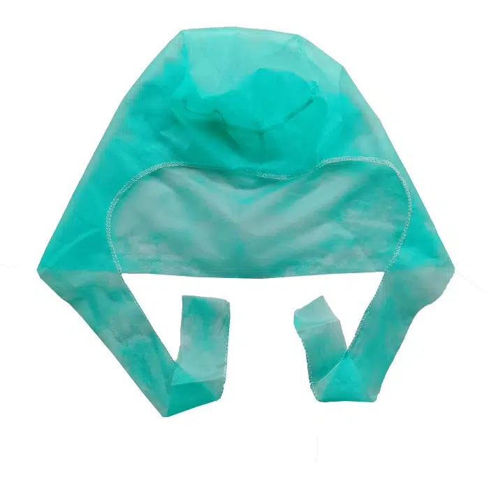 Disposable non woven astronaut cap with ties