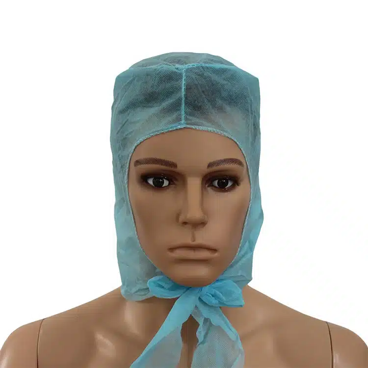 Disposable non woven astronaut cap with ties - Image 3