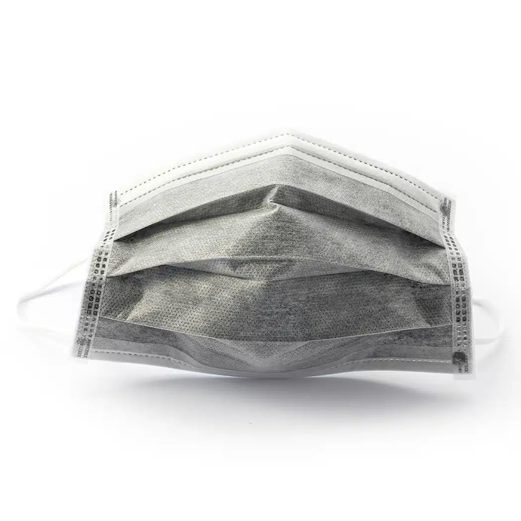 Disposable 4ply activated carbon face mask