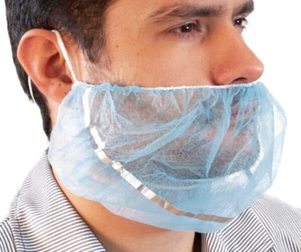 Disposable beard nets beard snoods - รูปภาพ 4