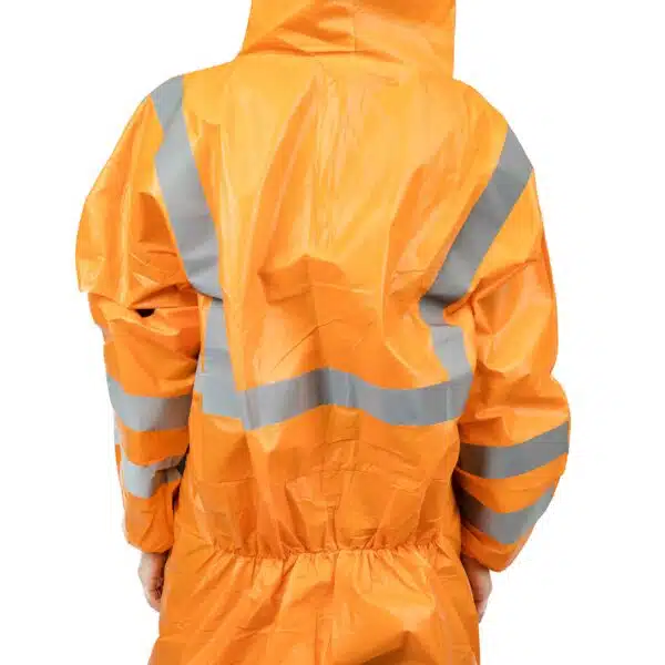 Disposable safety clothing/coverall with reflective tape - รูปภาพ 4