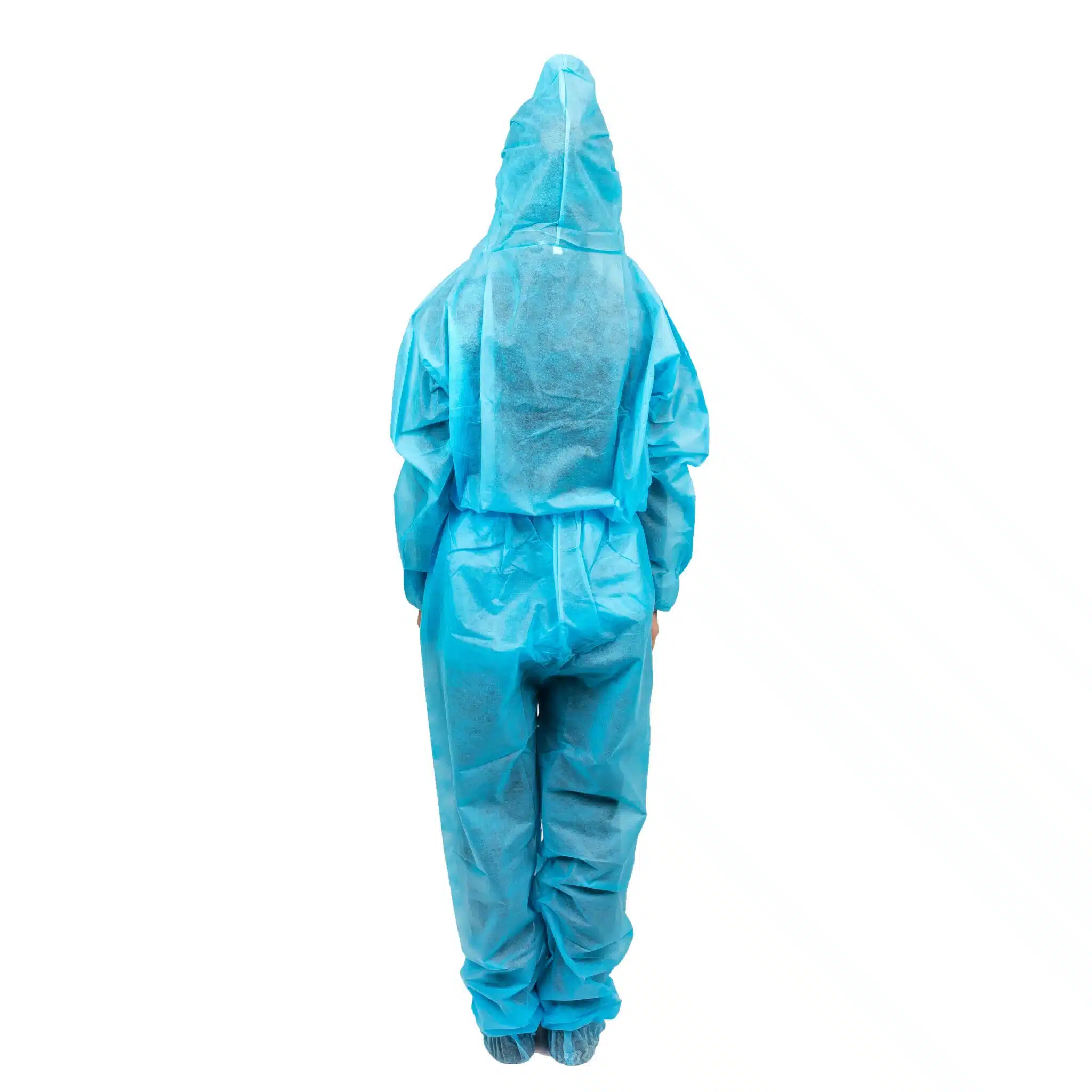Disposable non woven PP suits with hood - Image 3