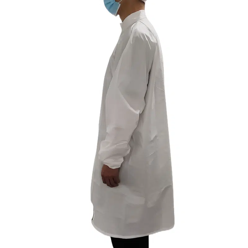 Disposable non woven Microporous lab coat – Image 2