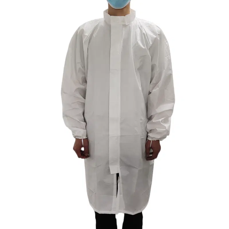 Breathable hot sale lab coat