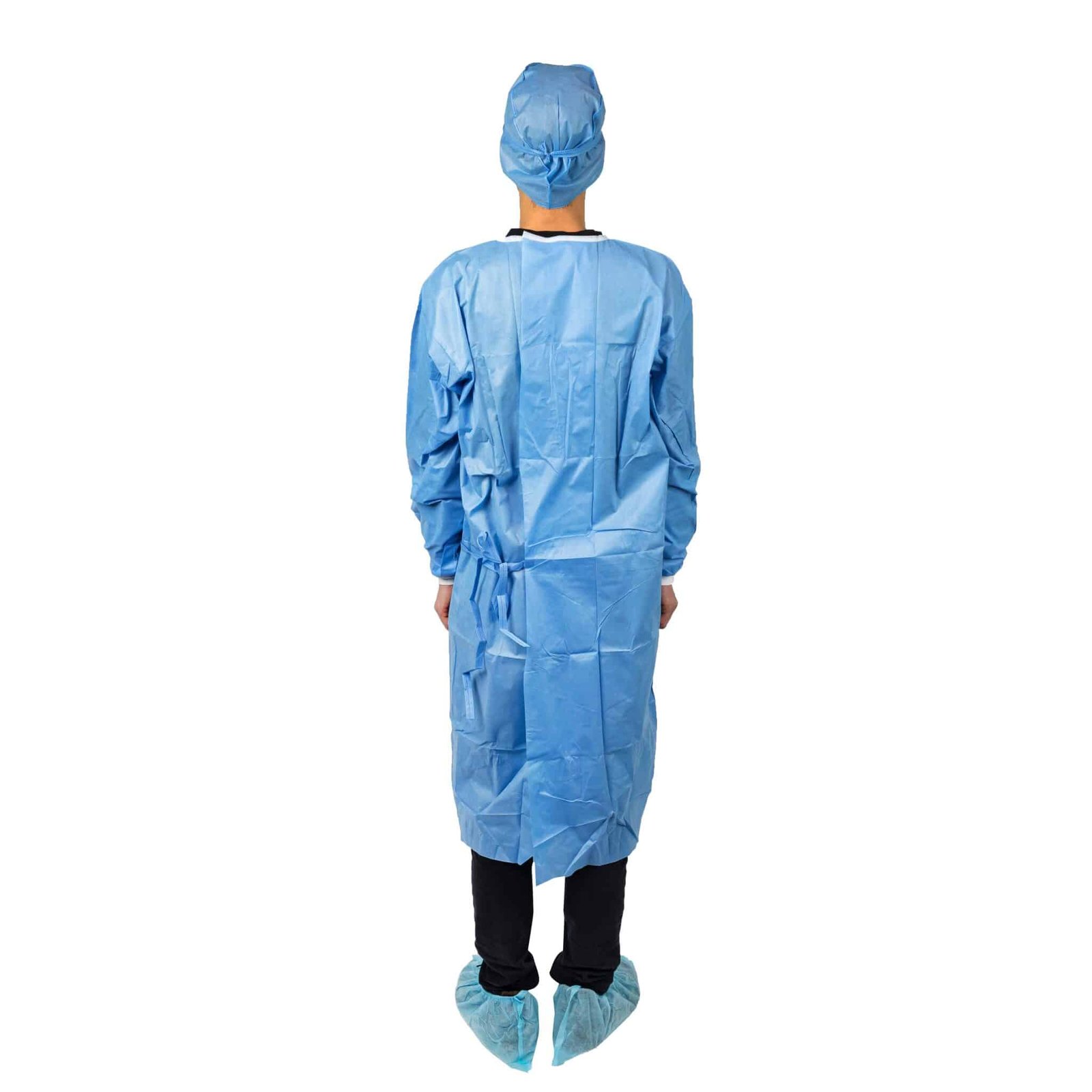 Disposable Breathable Polypropylene Isolation Gown Blue – AZAC Group