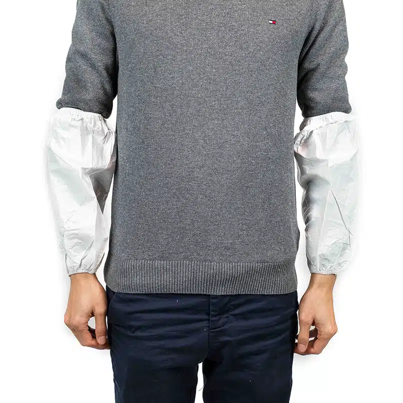 ⁦Disposable Microporous arm sleeve for hospital use⁩ - الصورة ⁦5⁩