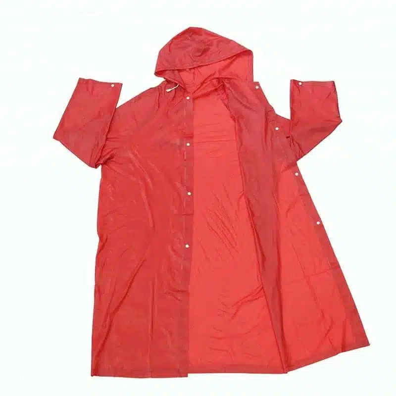 Reusable PVC rain coat - 이미지 2