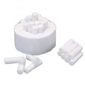 Disposable good absorbent dental cotton roll