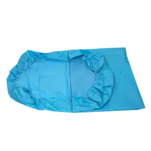 ملاءة سرير طبية يمكن التخلص منها مع غشاء مقاوم للماء غير منسوج ومقاوم للماء