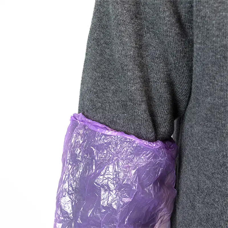 Hand made disposable PE sleeve cover - Imagem 7