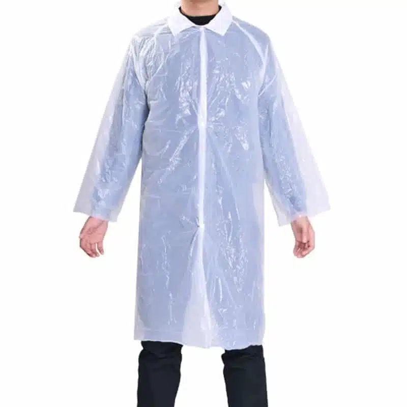 Disposable polyethylene laboratory coats - 画像 (3)