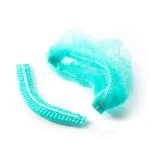 Casquette bouffante non tissée avec double élastique